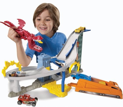 hot wheels dragon track set