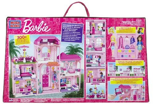 barbie mega bloks luxury mansion