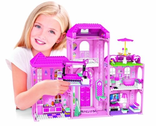 barbie mega bloks luxury mansion