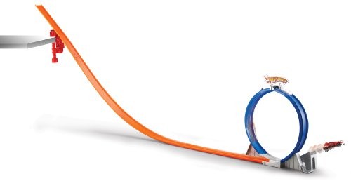 hot wheels loop and jump track set
