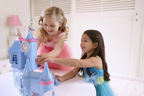 cinderella magic clip castle doll house