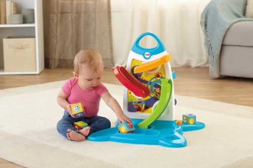 fisher price roller blocks play wall