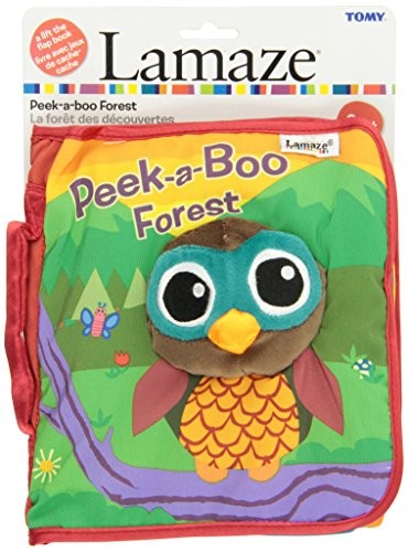 lamaze peek a boo forest soft book