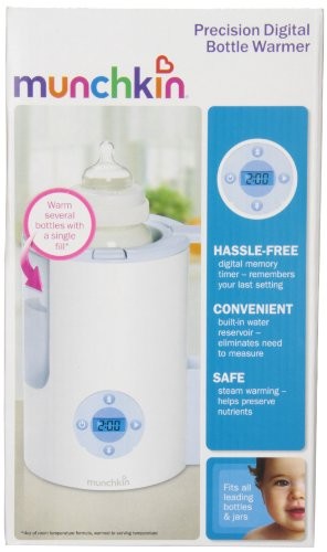 munchkin memory timer bottle warmer