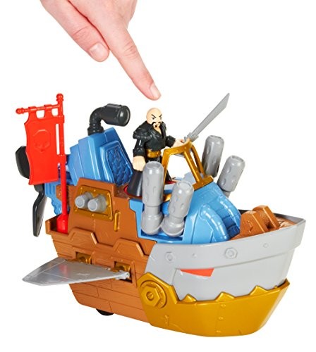 imaginext pirate shark boat