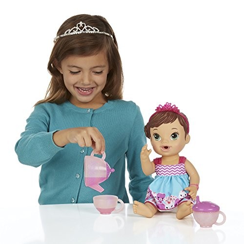 baby alive lil sips brunette