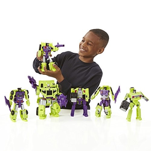 transformers generations combiner wars devastator figure set