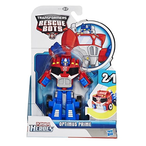 playskool heroes transformers rescue bots optimus prime figure