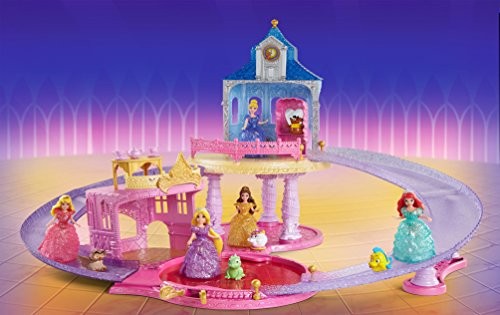 disney glitter glider castle