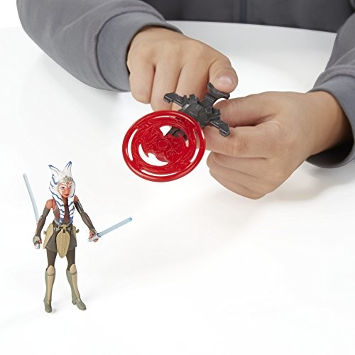 STAR Wars Rebels Space Mission Darth Vader /& Ahsoka Tano 3,75 FIGURE