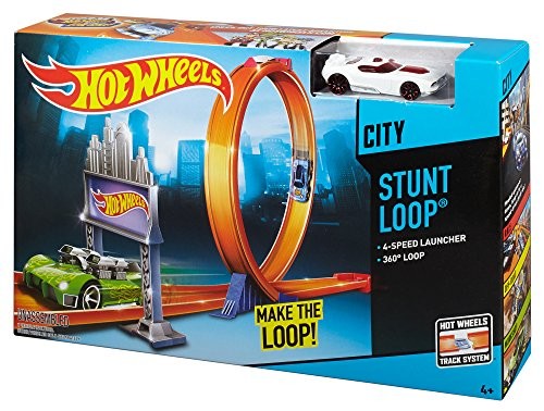 hot wheels loop and launch track set