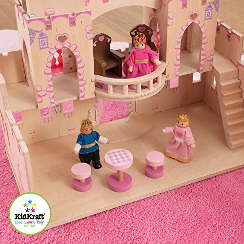 kidkraft princess castle dollhouse with furniture