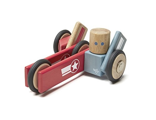 tegu daredevil magnetic wooden block set