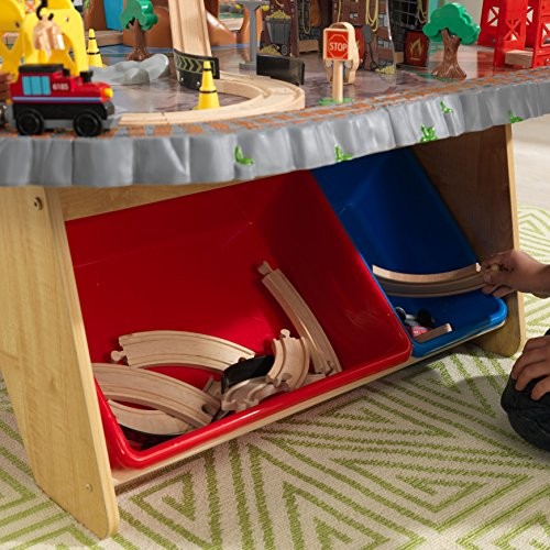 waterfall junction train set & table