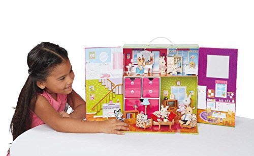 calico critters carry and play house