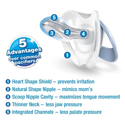nuk newborn orthodontic pacifier