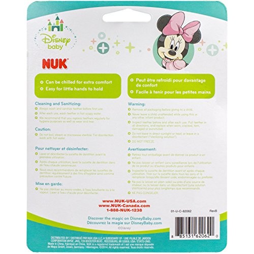 minnie mouse teether