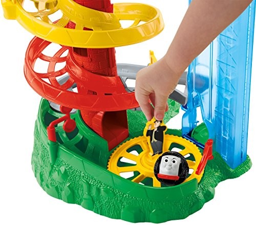 my first thomas and friends rail rollers spiral station