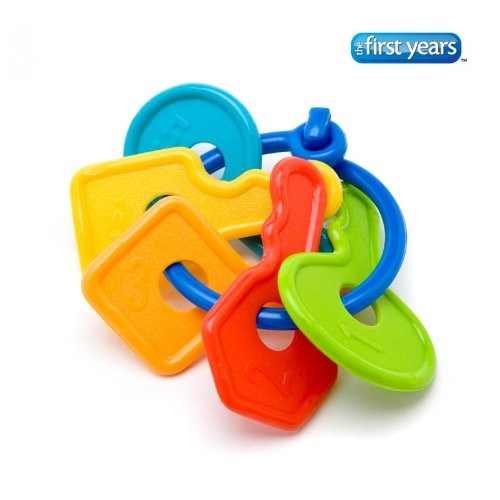 the first years learning curve first keys teether