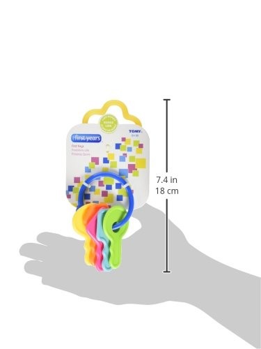 the first years learning curve first keys teether