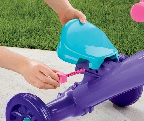 fisher price grow with me trike blue