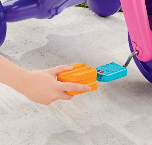 fisher price grow with me trike blue