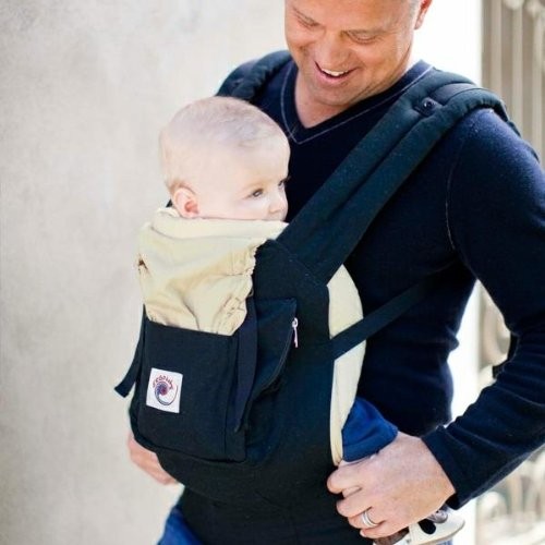 ergobaby original black camel