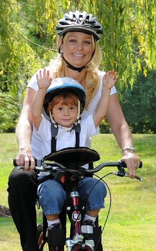 weeride kangaroo ltd center mounted child carrier for bicycles