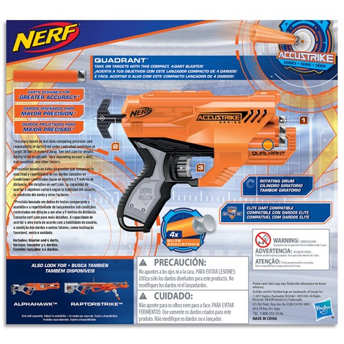 nerf quadrant blaster