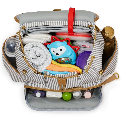 skip hop grand central french stripe