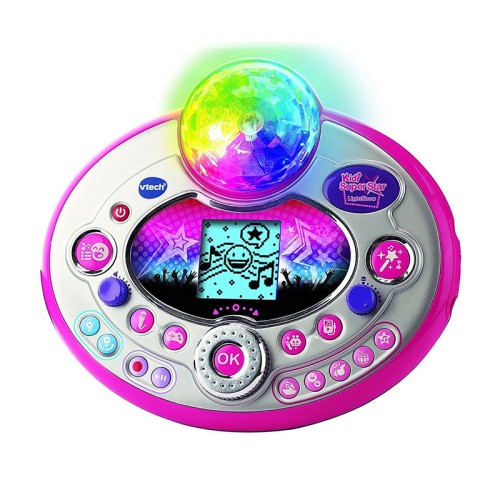 Vtech Kidi Superstar VTech Kidi SuperStar LightShow Black, 8-in