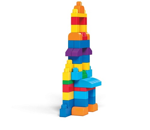 Mega Bloks First Builders Big Building Bag (Classic) - 80 Piece