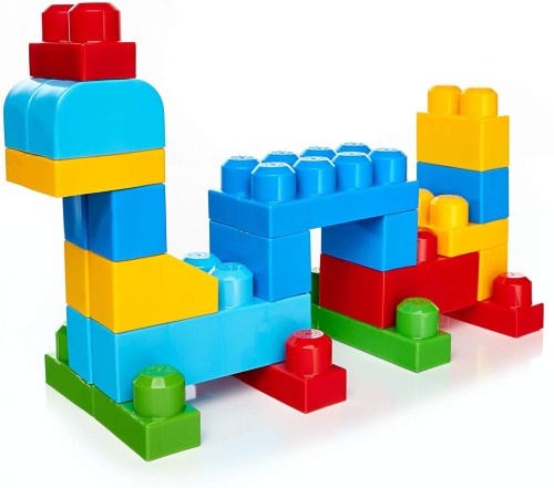 Mega Bloks First Builders Big Building Bag (Classic) - 80 Piece