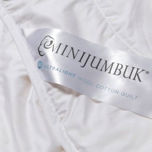 MiniJumbuk Ultralight Wool Cotton Doona|Quilt 150GSM Australian Made