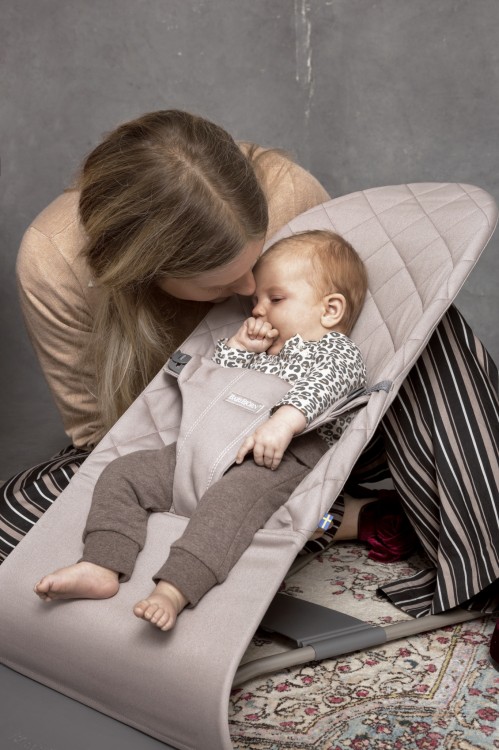 baby bjorn bouncer bliss sand grey
