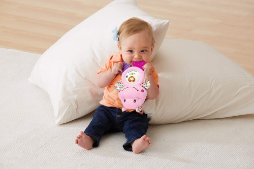 vtech little friendlies happy hippo teether