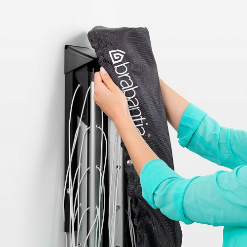 Brabantia WallFix Wall Mounted Fold Away Rotary Clothes Line