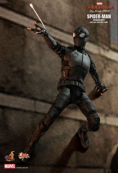 Spider man stealth suit outlet action figure