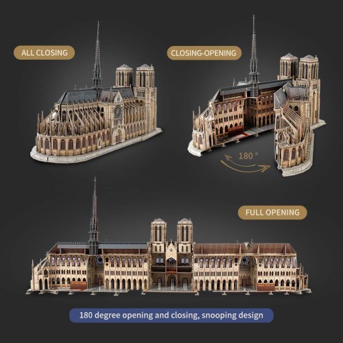 Cubic Fun Architecture Expert Notre Dame de Paris 3D Puzzle Buy