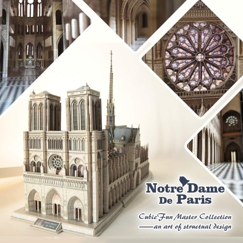 Cubic Fun Architecture Expert Notre Dame de Paris 3D Puzzle Buy