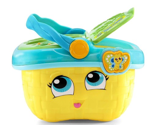 leapfrog shapes and sharing picnic basket yellow