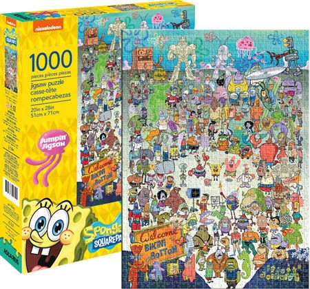 Spongebob puzzle on sale