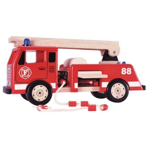 Pintoy wooden fire station outlet