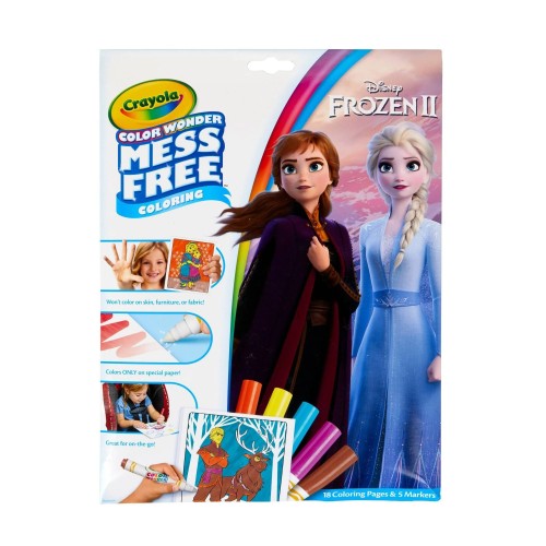 Crayola Color Wonder Mess Free Coloring Set - Disney Frozen
