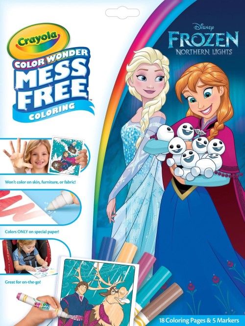 Crayola Color Wonder Mess Free Coloring Set - Disney Frozen