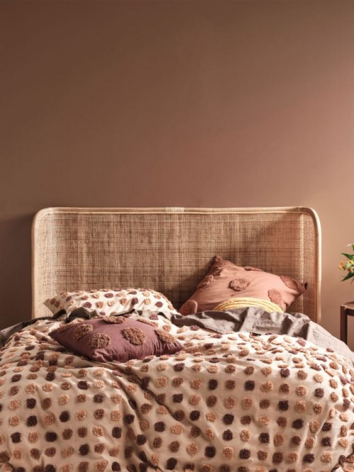 Linen House Haze Quilt Cover Set (Pecan) King Buy online at The Nile
