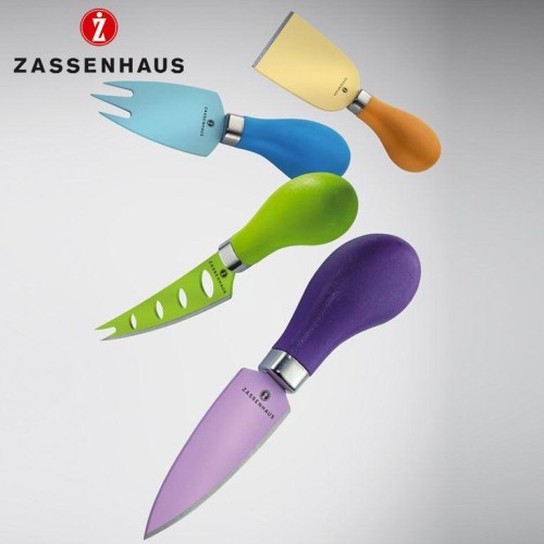 Zassenhaus Easycut Cheese Knife Set, 4 Piece Buy online at The Nile