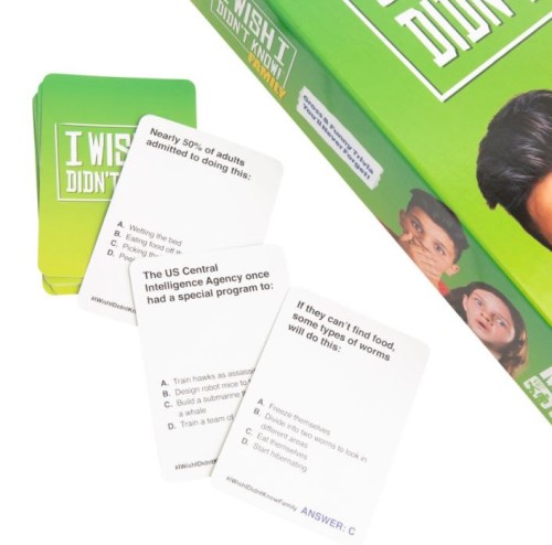 What Do You Meme I Wish I Didn't Know! Family Edition Trivia Game