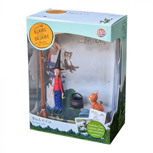 Julia Donaldson Titles Room On The Broom Toy Figurine Twin Pack