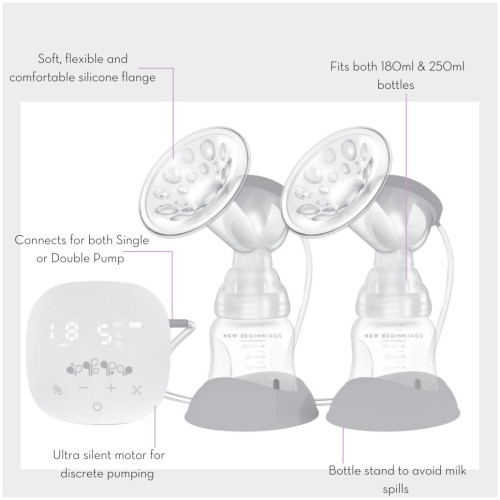 New Beginnings Breast Pump - Double